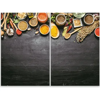 Kuchyňské prkénko Skleněná Ochranná Deska a Krájecí Prkénko | Indukce, Sporák ds-0059