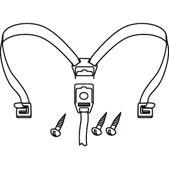 Zavazadlo na motocykl Popruh SHAD D1B50CGR pro SH50 D1B50CGR