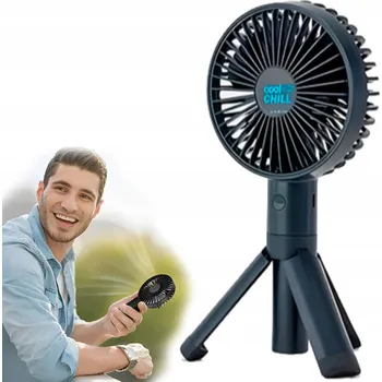 Domácí ventilátor MINI Stolní Ventilátor s Nastavitelným Stativem - Ruční Přenosný Větráček