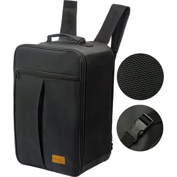 Sportovní batoh Černý BATOH Pevný a odolný GRACIO Ryanair Wizzair Příruční zavazadlo