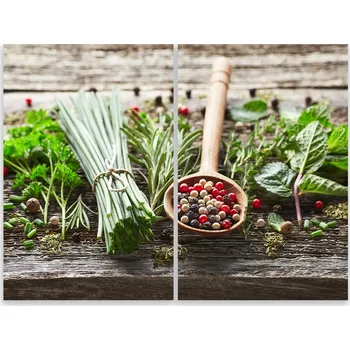 Kuchyňské prkénko Skleněná Ochranná Deska a Krájecí Prkénko | Indukce, Sporák ds-0065