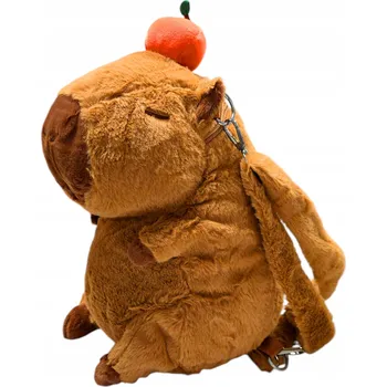plyšák Kapybara s jablkem na hlavě - Plyšák Batoh Z2519