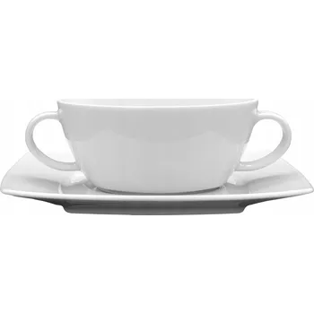 Šálek na vývar s podšálkem Lubiana Victoria 400 ml