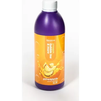 Bubble tea Molecula - SIRUP do BUBBLE TEA - 0.5L - KONCENTRÁT ŠŤÁVY - ANANAS