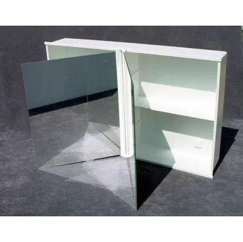 Koupelnový nábytek Koupelnová skříňka MAT 2-dílná. TZS-2, 54,5x34,5x9cm, zrcadlo