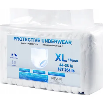 Inkontinenční kalhotky Pieluchomajtki Dla Dorosłych Rozmiar XL Oddychające Pieluchy Dla Dorosłych