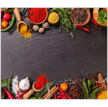 Kuchyňské prkénko Skleněná Ochranná Deska a Krájecí Prkénko | Indukce, Sporák ds-0054