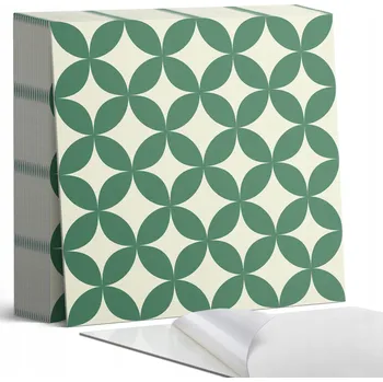 Obraz Sada vinylových obkladů na stěnu, motiv listů v mřížce, 20 ks, 20x20 cm