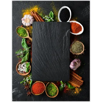 Kuchyňské prkénko Skleněná Ochranná Deska a Krájecí Prkénko | Indukce, Sporák ds-0581