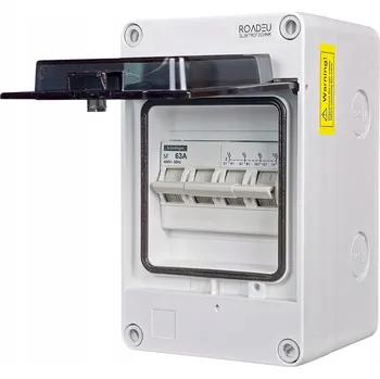 Rozvaděč Rozvaděč Road 400 V IP65 63 A