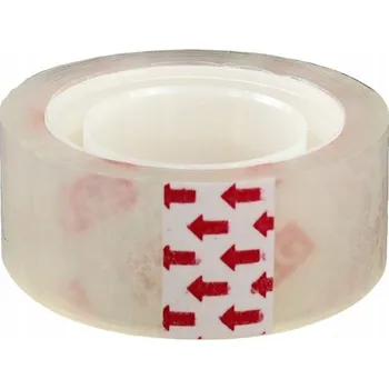 Lepicí páska Kancelářská lepicí páska průhledná 18 mm x 18 m 8 rolek