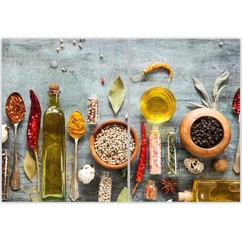 Kuchyňské prkénko Skleněná Ochranná Deska a Krájecí Prkénko | Indukce, Sporák ds-0153