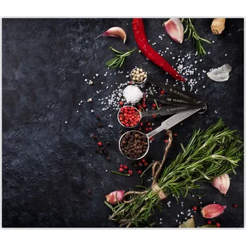 Kuchyňské prkénko Skleněná Ochranná Deska a Krájecí Prkénko | Indukce, Sporák ds-0403