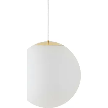 OSMONT ADR62725 ADRIA S4 HP závěsné skleněné svítidlo mosaz leštěná / bílá IP40 4000 K 59W LED DALI