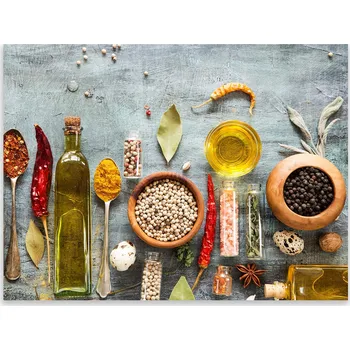 Kuchyňské prkénko Skleněná Ochranná Deska a Krájecí Prkénko | Indukce, Sporák ds-0153