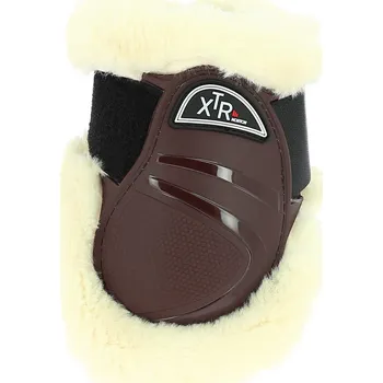 Koňské kamaše NORTON Kamaše zadní XTR Norton, s beránkem, hnědé FULL