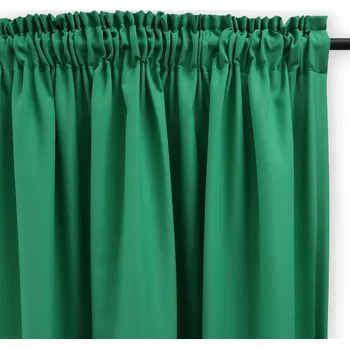 Obraz ZÁVĚSY DO OBÝVÁKU NA PÁSCE 140x395 ZELENÁ PANAMA NA MÍRU