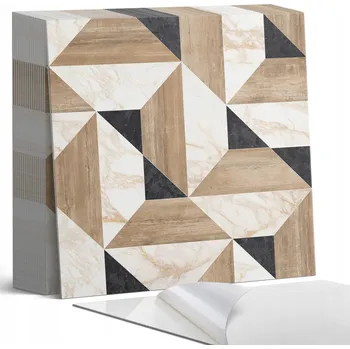 vinylová podlaha Sada PVC vinylových dlaždic Geometrický vzor dlaždic 20 ks 20x20 cm