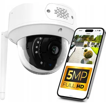 IP kamera IP WiFi Kamera Vnitřní Otočná 5MPx AUDIO | Aplikace