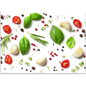 Kuchyňské prkénko Skleněná Ochranná Deska a Krájecí Prkénko | Indukce, Sporák ds-0460