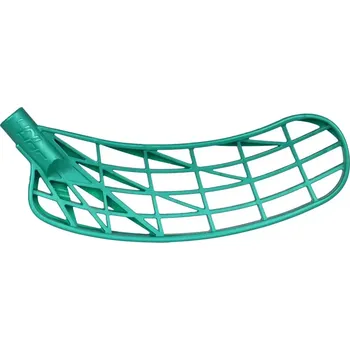 Florbalová čepel Čepel Unihoc Unilite Pear Turquoise Pravá (pravá ruka dole) středně tvrdá (PP - odlehčená)
