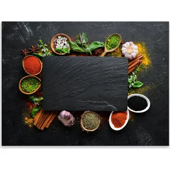 Kuchyňské prkénko Skleněná Ochranná Deska a Krájecí Prkénko | Indukce, Sporák ds-0581