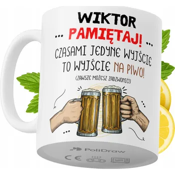 Hrnek Polidraw Hrnek Polidraw pro Viktora keramika 330 ml