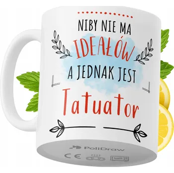Hrnek Polidraw Hrnek Polidraw pro tetování, keramika, 330 ml