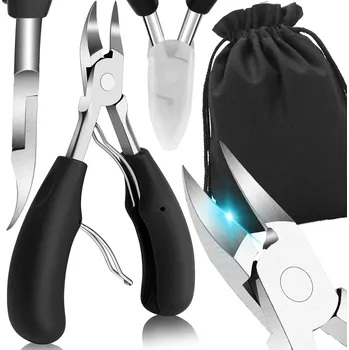 KLEŠTĚ NA ZAROSTLÉ NEHTY, ŠTIKAČKY NA KŮŽIČKU, NŮŽKY, ŠTIPKY + POUZDRO