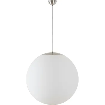 OSMONT ADR60372 ADRIA S5 závěsné skleněné svítidlo nerez broušená / bílá IP40 3000 K 48W LED