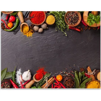 Kuchyňské prkénko Skleněná Ochranná Deska a Krájecí Prkénko | Indukce, Sporák ds-0054