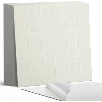 Dlažba Samolepicí vinylové dlaždice obdélníkové, mozaika 20 ks 20x20 cm