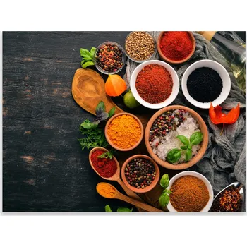 Kuchyňské prkénko Skleněná Ochranná Deska a Krájecí Prkénko | Indukce, Sporák ds-0550