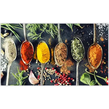 Kuchyňské prkénko Skleněná Ochranná Deska a Krájecí Prkénko | Indukce, Sporák ds-0052