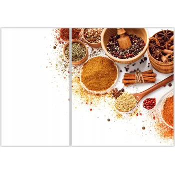 Kuchyňské prkénko Skleněná Ochranná Deska a Krájecí Prkénko | Indukce, Sporák ds-0419