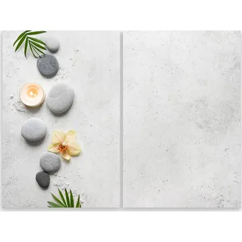 Kuchyňské prkénko Skleněná Ochranná Deska a Krájecí Prkénko | Indukce, Sporák ds-0580