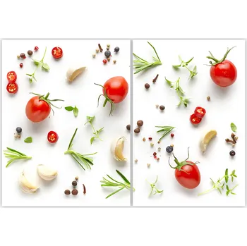 Kuchyňské prkénko Skleněná Ochranná Deska a Krájecí Prkénko | Indukce, Sporák ds-0527