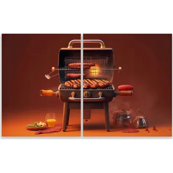 Kuchyňské prkénko Skleněná Ochranná Deska a Krájecí Prkénko | Indukce, Sporák ds-0346