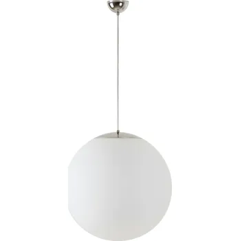 OSMONT ADR60360 ADRIA S4 závěsné skleněné svítidlo nerez leštěná / bílá IP40 3000 K 41W LED