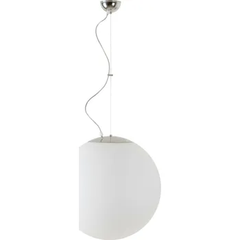 OSMONT ADR60300 ADRIA L4 závěsné skleněné svítidlo nerez leštěná / bílá IP40 3000 K 41W LED