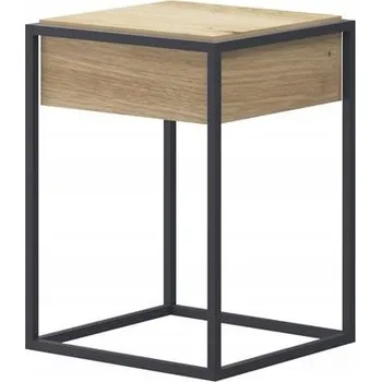 Konferenční stolek Stolek Meble Piaski obdélníkový 40 x 40 x 56 cm dub artisan