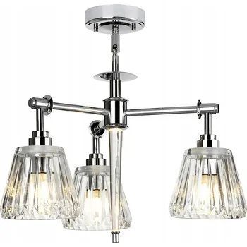 Stropní Svítidlo Elstead Lighting 42,3 x 47,4 cm bezbarvý, stříbrný