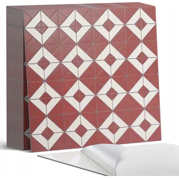 Obraz Sada vinylových dlaždic Geometrické vzory v uspořádání 20 ks 20x20 cm