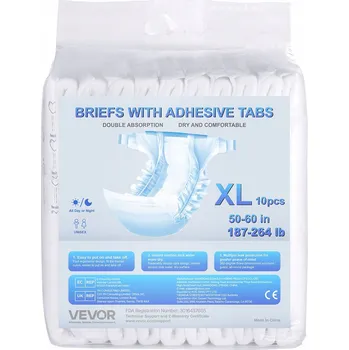 Inkontinenční kalhotky VEVOR Pieluchomajtki Dla Dorosłych Rozmiar XL 40Szt Pieluchy Dla Dorosłych