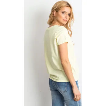 Dámské tričko Tričko RV TS 4838.13P jasně žlutá XS