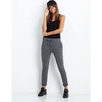 Dámská halenka Tepláky RV DR 3698.09X tmavě šedá S