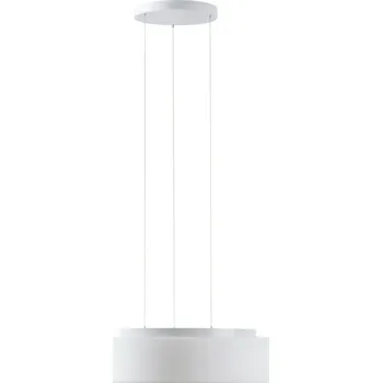 OSMONT ERI73042 ERIS LE4 závěsné skleněné svítidlo bílá IP40 3000 K 35W LED