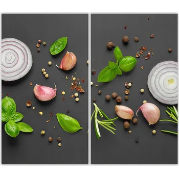 Kuchyňské prkénko Skleněná Ochranná Deska a Krájecí Prkénko | Indukce, Sporák ds-0082