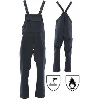 Pracovní obuv PRACOVNÍ kalhoty s laclem pro svářeče, nehořlavé, BOZP, velikost 52