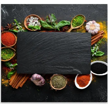 Kuchyňské prkénko Skleněná Ochranná Deska a Krájecí Prkénko | Indukce, Sporák ds-0581